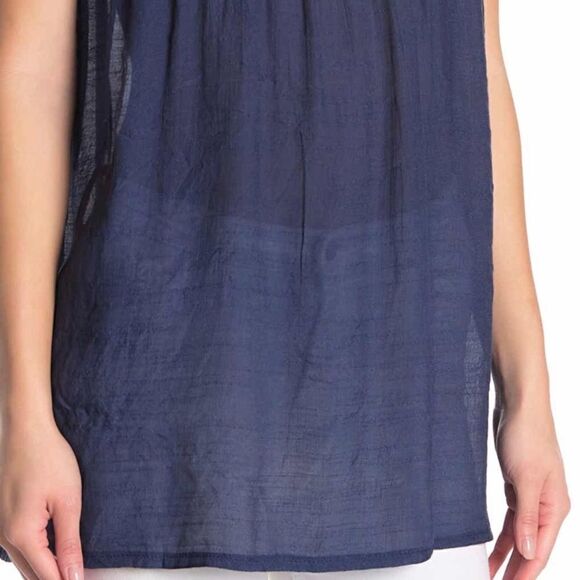 Crochet Trim Short sleeve blouse - Picture 4 of 10